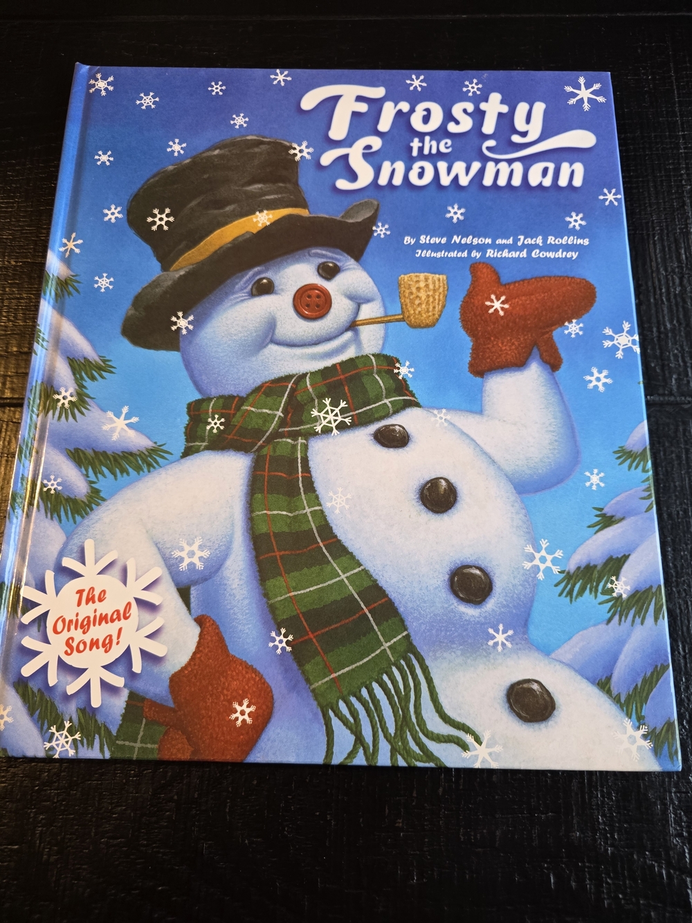 Frosty the Snowman Holiday Book - Blue